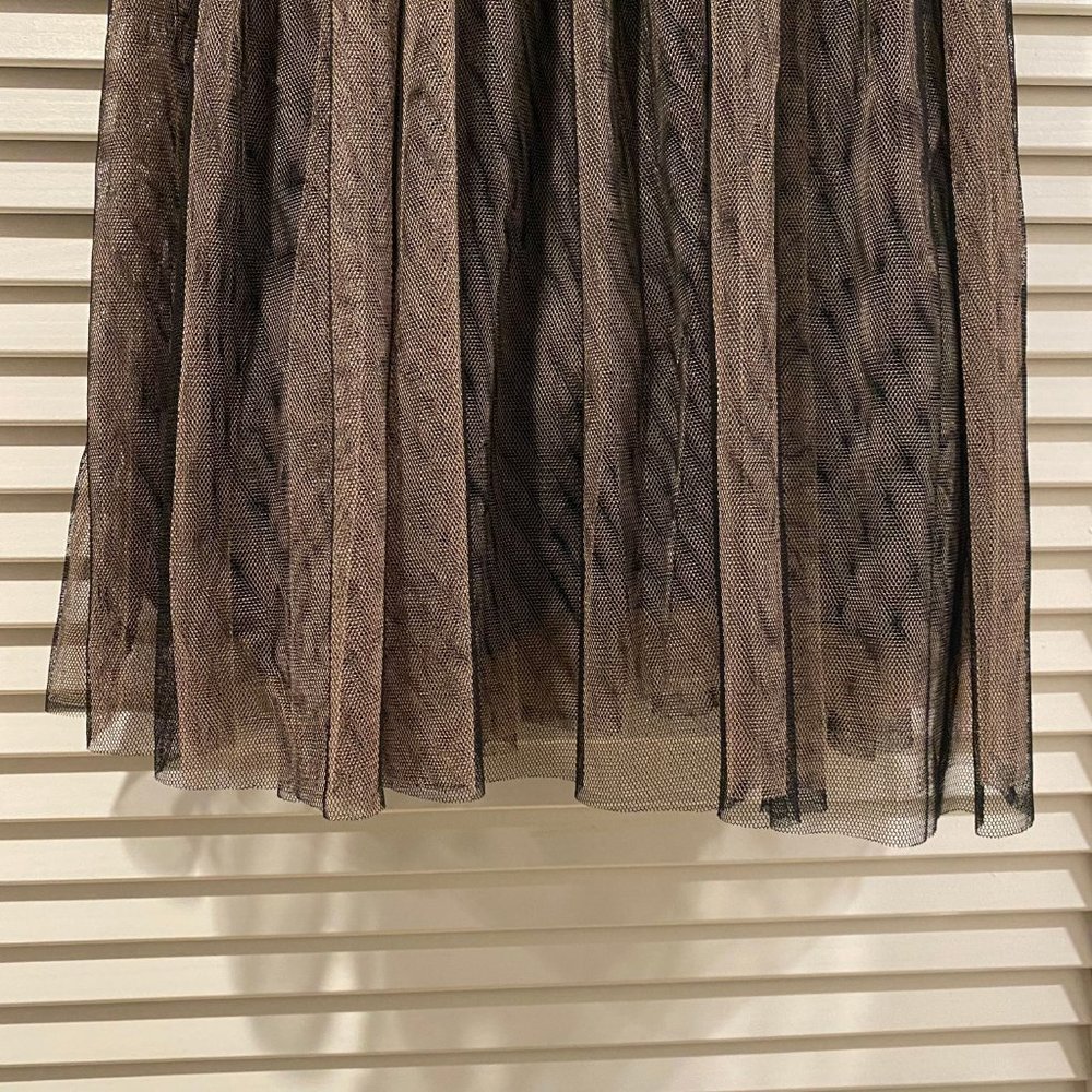 Made In San Francisco Black And Tan Dress Small - Picture 6 of 8